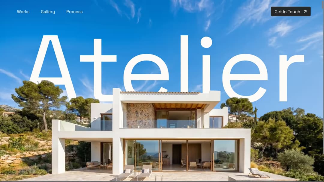 Atelier inner view